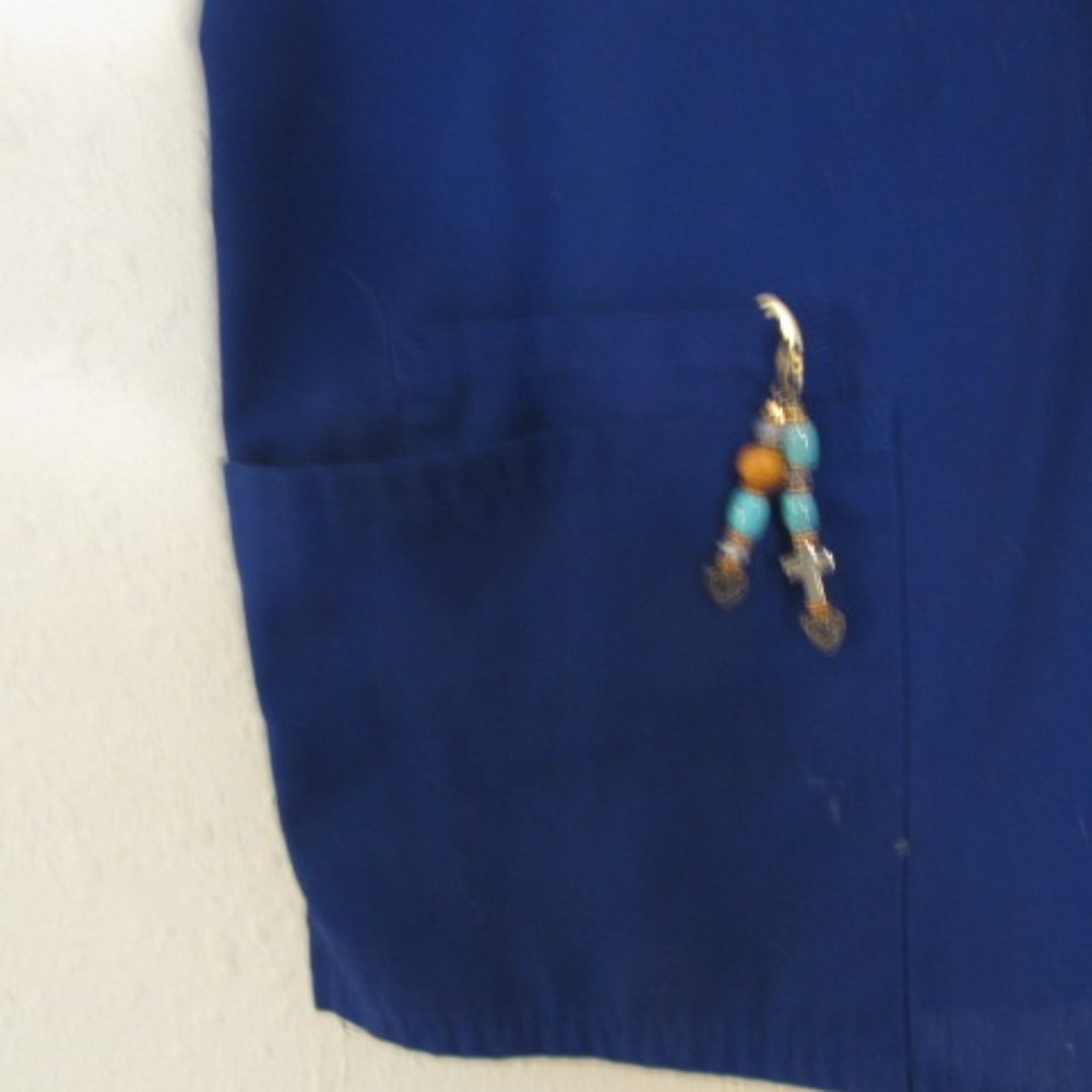 blue lab coat - Picture 2 of 3